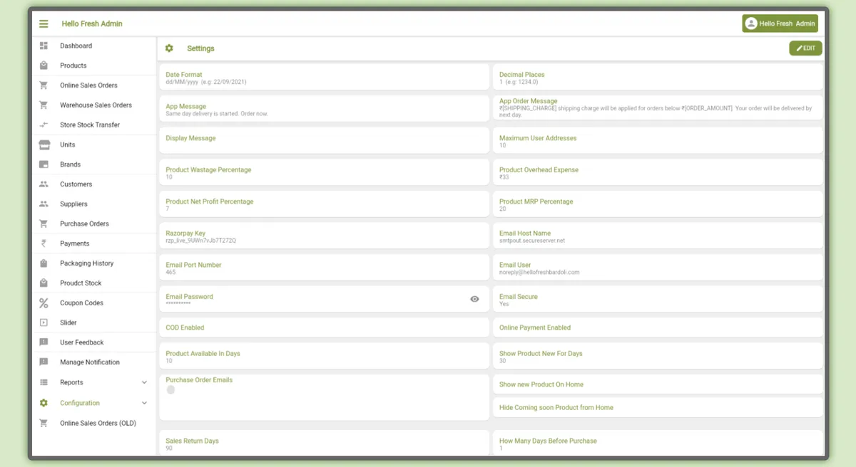 Hello Fresh Bardoli — screen 6