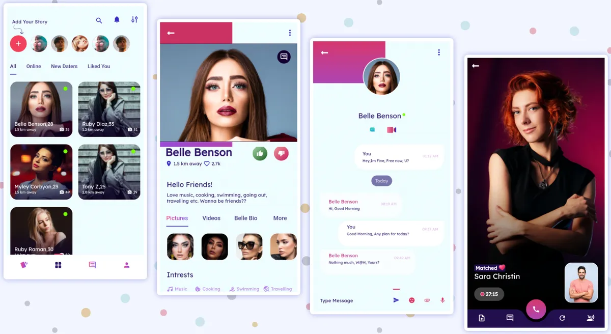 Dating App — screen 3