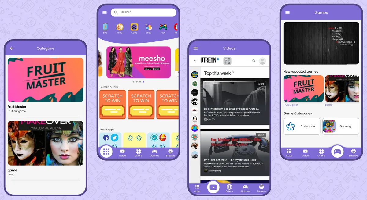 Multiple Apps Affitialion & Rewarding Program App — screen 4