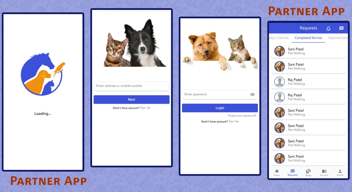 Pet Services and Products Selling SAAS — screen 3