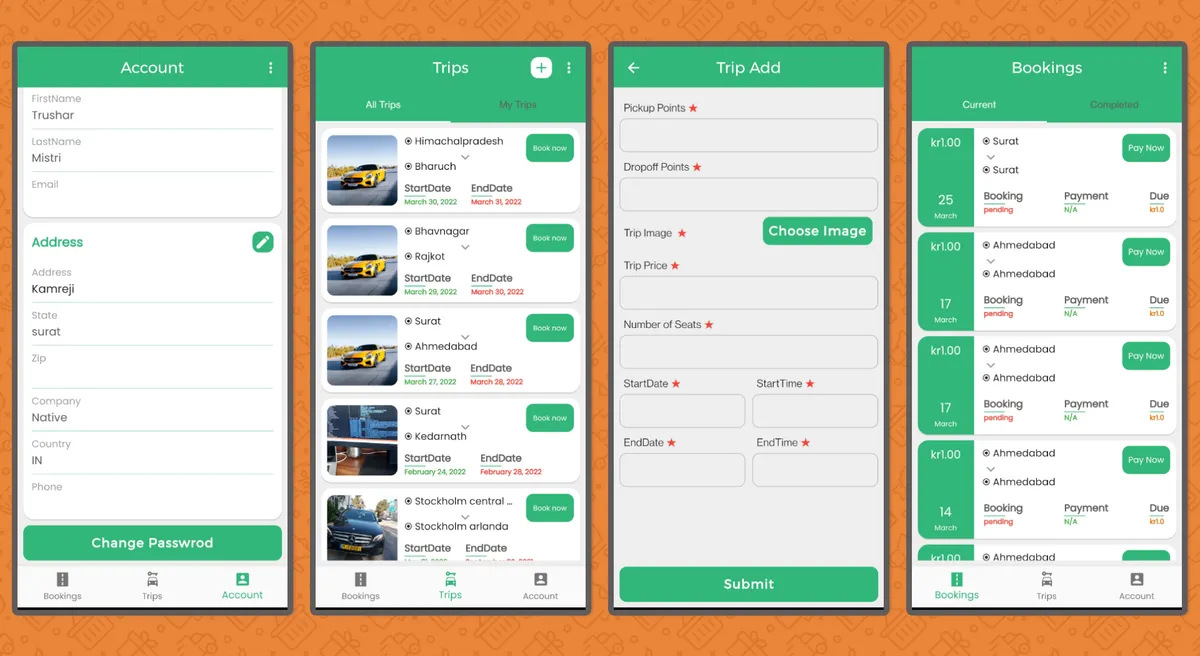 Upfillin - Save by Sharing, Earn by filling your car — screen 2